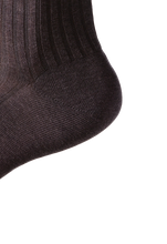 Lade das Bild in den Galerie-Viewer, NOSOCKS long - donkergrijs - hiel