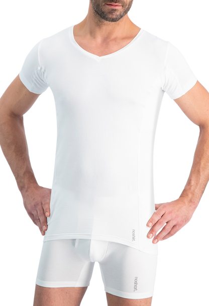 NOSHIRT dry - regular V - wit